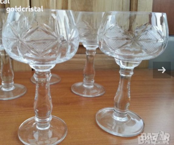 Кристални чаши и гарафа , снимка 11 - Антикварни и старинни предмети - 31133545