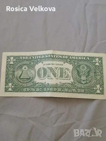 1$долар 2017 със звезда (Star Note), снимка 6 - Нумизматика и бонистика - 56003189