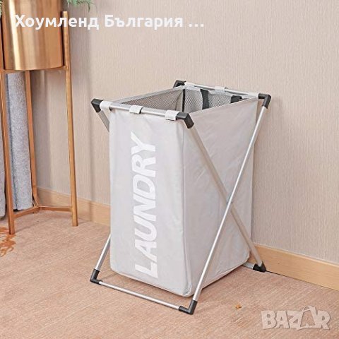 Сгъваем кош за пране с метална рамка, снимка 5 - Други стоки за дома - 42201097
