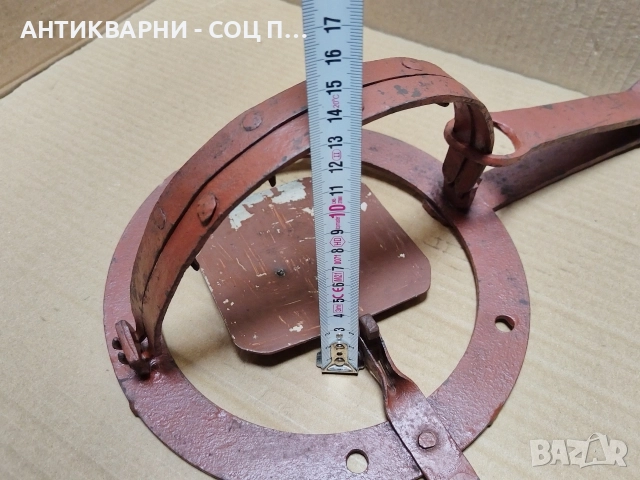 Стар Кован Капан За Животни / НОМЕР 3., снимка 15 - Антикварни и старинни предмети - 52993488