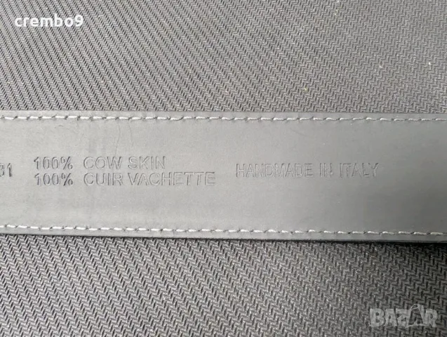 Hugo Boss кожен колан, син, размер 100, снимка 4 - Колани - 56505754