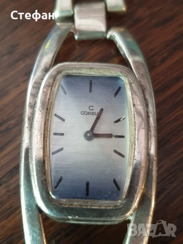 Сребърен часовник, снимка 2 - Дамски - 50934803