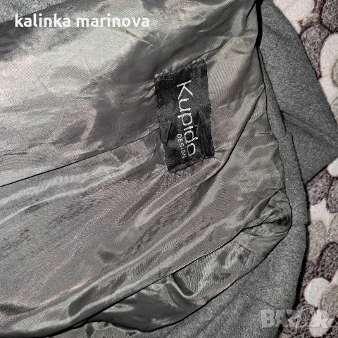 марково финна вълна палтенце, снимка 3 - Палта, манта - 56546757