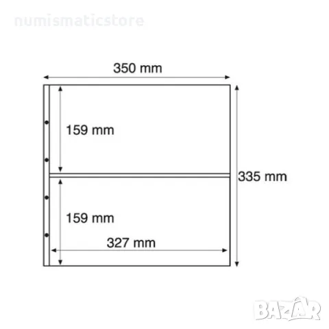Leuchtturm Maximum 7C лист за два документа / оп 5 бр. /