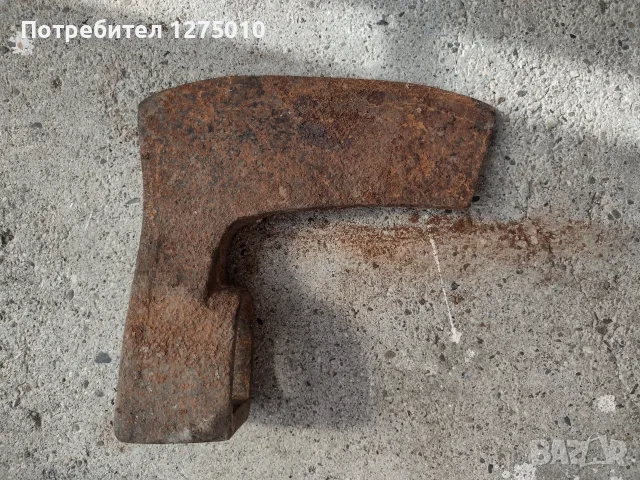 Стара брадва със щампа, снимка 5 - Градински инструменти - 56518877