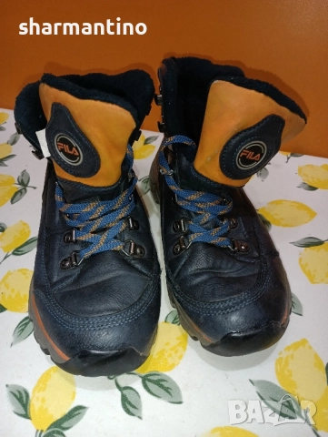 Fila кожени боти N 38 - 15 лв, снимка 4 - Дамски боти - 51852411