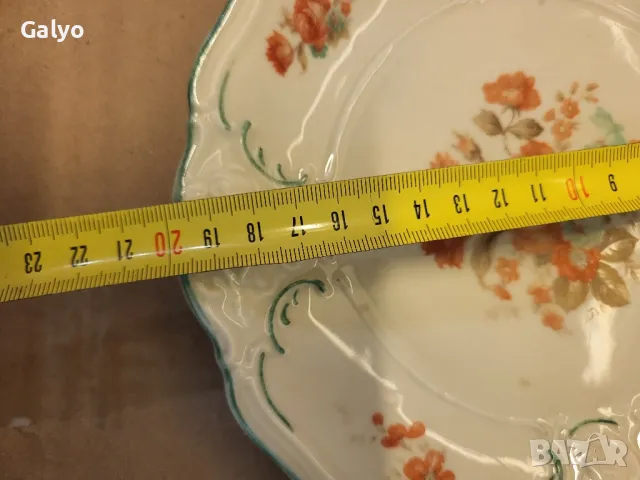 Антични, Порцеланови красиви чинии Decor Belle Rose Marco Polo , снимка 8 - Антикварни и старинни предмети - 50354682