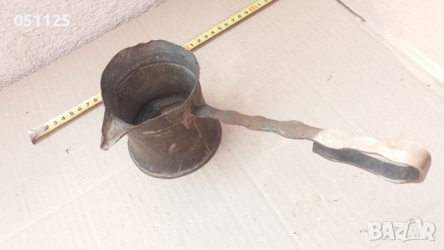 отлично бакърено възрожденско джезве , снимка 16 - Антикварни и старинни предмети - 42050780