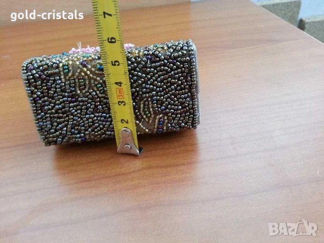 Ретро чантичка портмоне с мъниста , снимка 9 - Антикварни и старинни предмети - 31273745