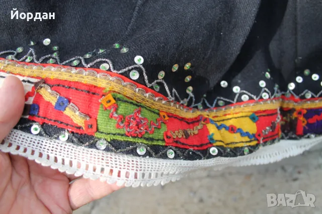 Вълнена пола от народна носия , снимка 5 - Антикварни и старинни предмети - 47312842