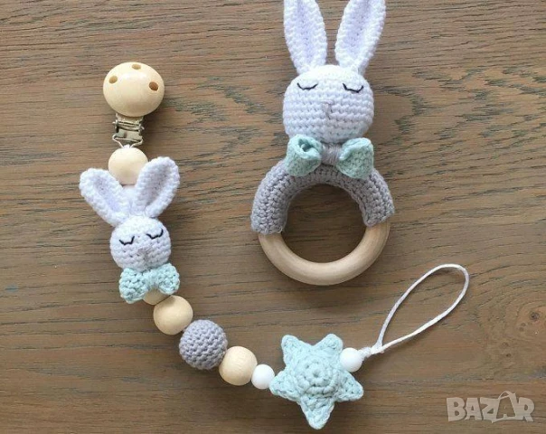 Бебешка дрънкалка или клипс за биберон  , снимка 7 - Други - 51173314