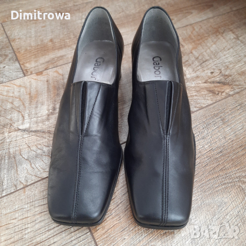 н.38,5 Gabor, снимка 11 - Дамски обувки на ток - 44792103
