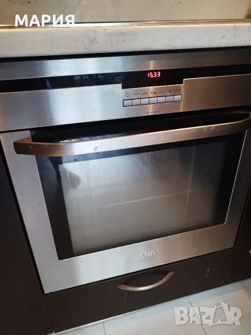 Фурна за вграждане AEG и плот Hotpoint Ariston, снимка 3 - Печки, фурни - 56139473