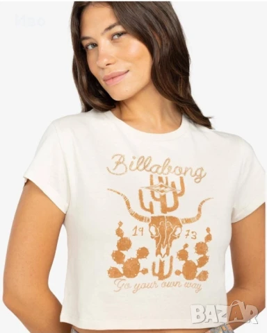 Billabong дамска блуза с къс ръкав 