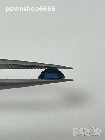 Естествен синьо-зелен сапфир – 0.85 ct  Овал  Отличен търговски клас, снимка 17 - Други - 52652693