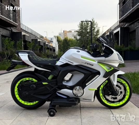 Акумулаторен Мотор big ninja 12V , MP3 плейър, снимка 3 - Детски велосипеди, триколки и коли - 53945858