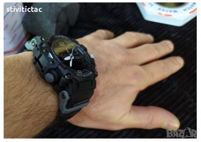 ЧАСОВНИК EXPONI СРЕБРИСТИ ЦИФРИ -  НОВО.., снимка 5 - Мъжки - 38472331