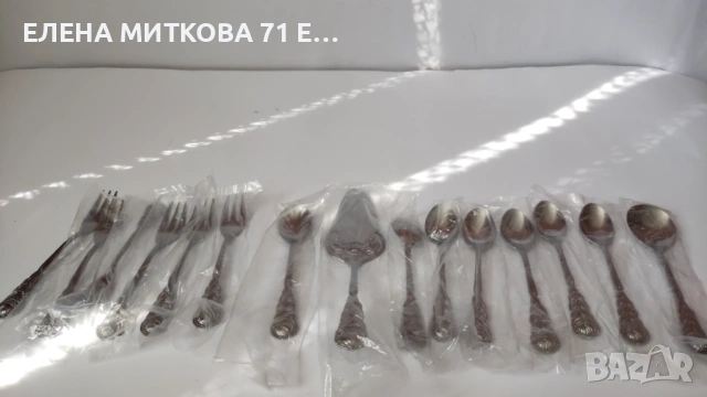 *Хилдесхаймска роза*десертни прибори нов комплект от 15 части, снимка 11 - Прибори за хранене, готвене и сервиране - 54115393