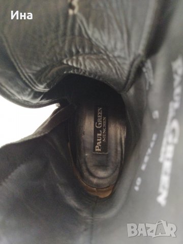 ОРИГИНАЛНИ ДАМСКИ БОТИ - тип оксфордки ест.кожа-38 номер, снимка 5 - Дамски боти - 31188423