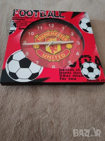 Стенен часовник MANCHESTER UNITED. , снимка 2 - Стенни часовници - 50737212