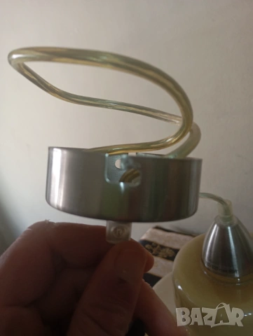 Ретро полилей,лампа за таван, снимка 4 - Лампи за таван - 53132684