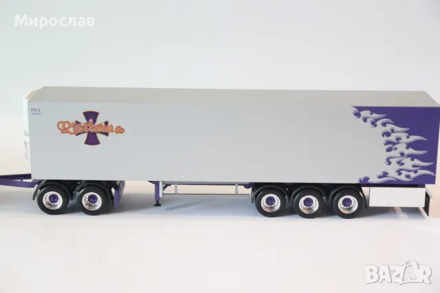 HERPA 1:87 H0 SCANIA АВТОВЛАК КАМИОН ТИР МОДЕЛ КОЛИЧКА, снимка 3 - Колекции - 50152930