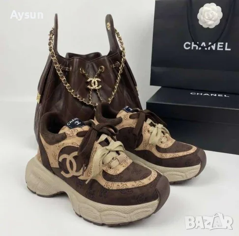 Chanel - Маратонки , снимка 2 - Маратонки - 56163917