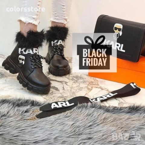 Дамски боти Karl Lagerfeld-37 и 38номер 