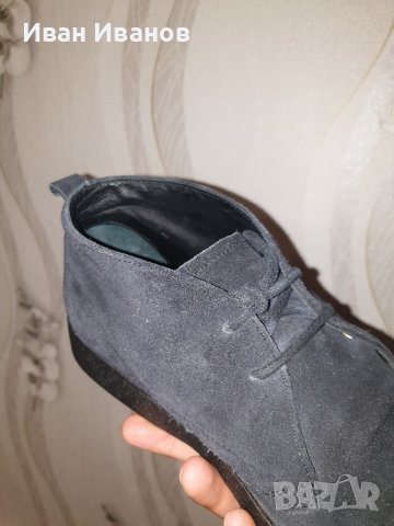 Луксозни велурени  обувки TODS номер 44 , снимка 3 - Ежедневни обувки - 42486623