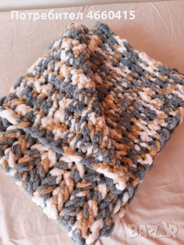 Плюшени бебешки одеяла 