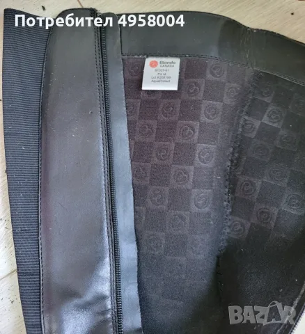 Кожени ботуши Blondo Canada AquaProtect, черни, размер 7.5M, снимка 8 - Дамски боти - 56207569