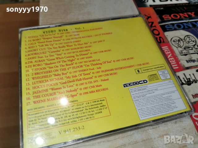 VIDEO HITS VIDEO CD 1903260806H2E6R, снимка 10 - DVD дискове - 53895637