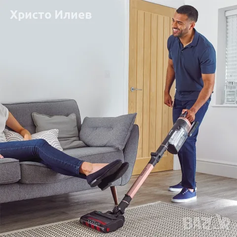 Вертикална прахосмукачка Shark Stratos IZ400EUTBK, снимка 4 - Прахосмукачки - 56309260