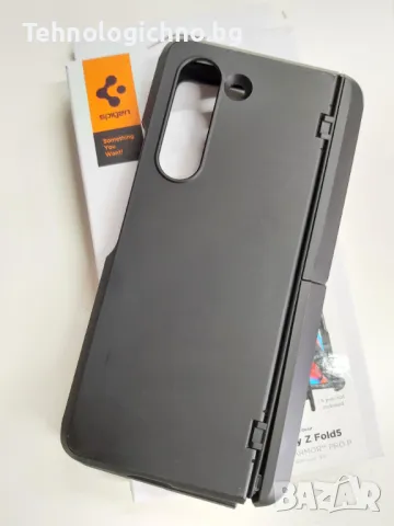 Калъф Spigen - Tough Armor, Galaxy Z Fold 5, черен, снимка 6 - Калъфи, кейсове - 49664535