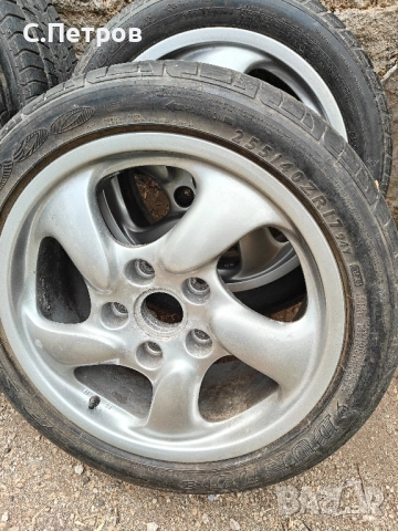 джанти порше porsche 17", снимка 2 - Гуми и джанти - 51656354