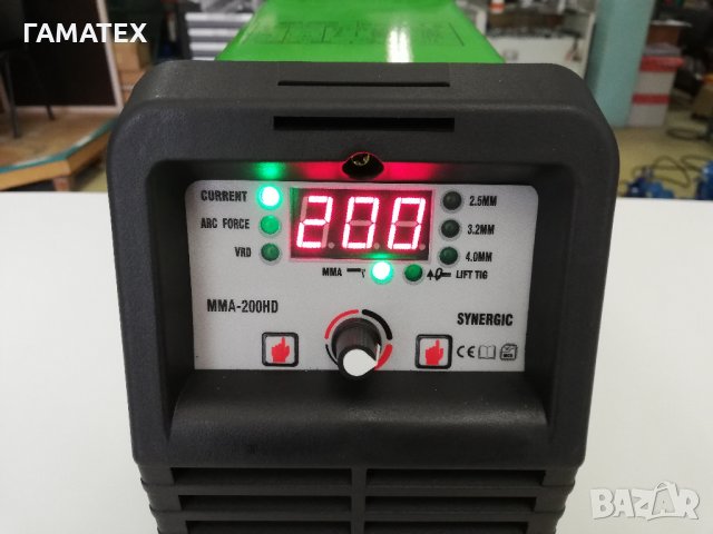 ПРОМОЦИЯ!200A Електрожен/Аргон IGBT DC MMA и LIFT-TIG Заваръчнен апарат, MMA-200HD, снимка 2 - Други машини и части - 31000032