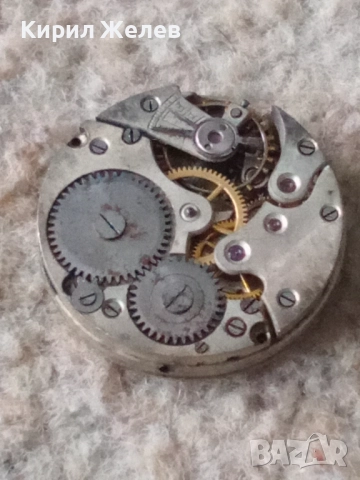 Механизъм с циферблат от стар ръчен часовник 52121, снимка 7 - Мъжки - 52270086