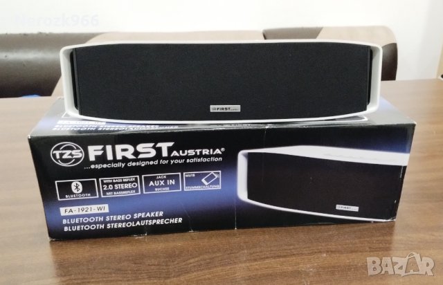 Тонколонка First FA-1921-WI Bluetooth 