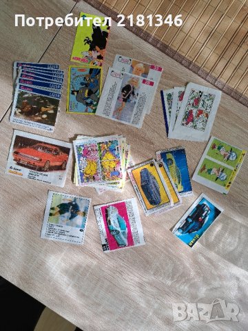 картинки от дъвки , снимка 2 - Колекции - 42836522