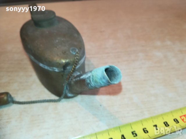 АНТИКА-ретро чаиник/леика-мед/месинг 2402211911, снимка 11 - Колекции - 31942375