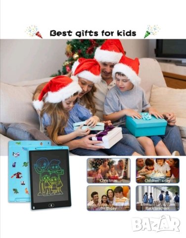 Детски LCD таблет за рисуване и писане, снимка 9 - Ученически пособия, канцеларски материали - 42547867