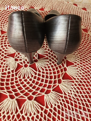 Salamander-стил и комфорт в сиво, снимка 8 - Дамски обувки на ток - 52203714