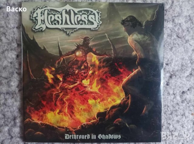 Fleshless  Dethroned in Shadows  Death Metal Grindcore , снимка 1 - CD дискове - 44445148