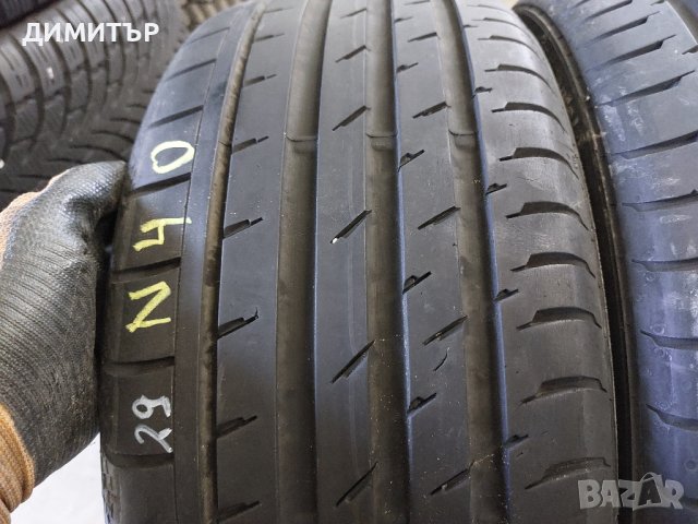 2бр.летни гуми Continental 215 40 17  dot1217 Цената е за брой!, снимка 3 - Гуми и джанти - 44325377
