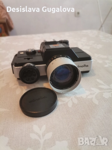 Ретро фотоапарат Minolta 110 Zoom SLR