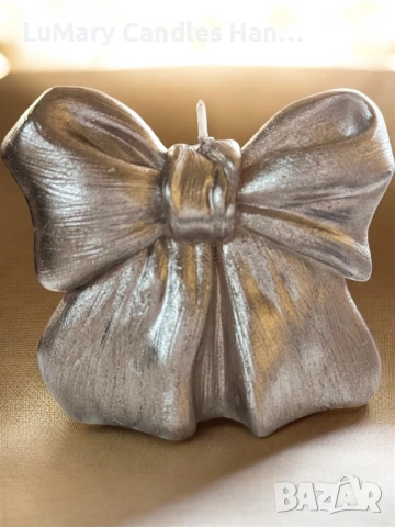 Свещ “ Златна панделка”