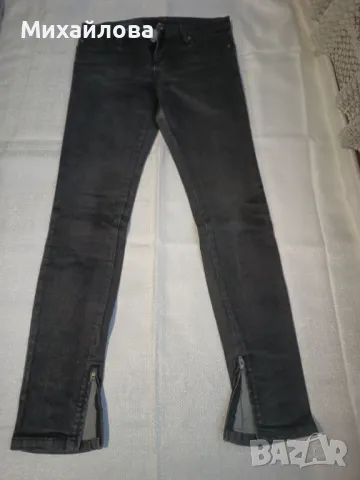 Дънки Allsaints slim промазани. Страхотни дънки за ценители!, снимка 4 - Дънки - 49651564