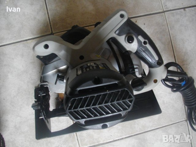 Лазерен Немски Ръчен Циркуляр-ф190мм-1200 Вата-ОТЛИЧЕН-Почти Нов-DURO DHKS1200 LASER-Реже 65мм, снимка 16 - Други инструменти - 40160147