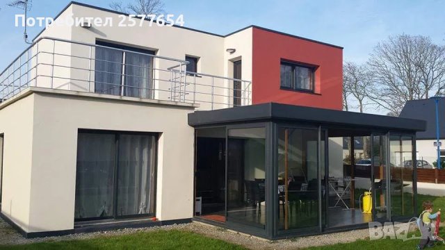 99€/м2 Сглобяеми / Преместваеми къщи на етап конструкция на профили, снимка 1