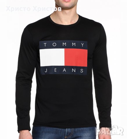 Промо цена!Тениска Tommy Jeans принт Къс и дълъг ръкав Мъжки и дамски, снимка 8 - Тениски - 28218758